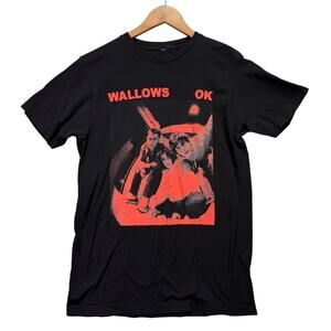 Wallows Alternative Rock UO Exclusive Band OK Album Cover Tee T Shirt Black M